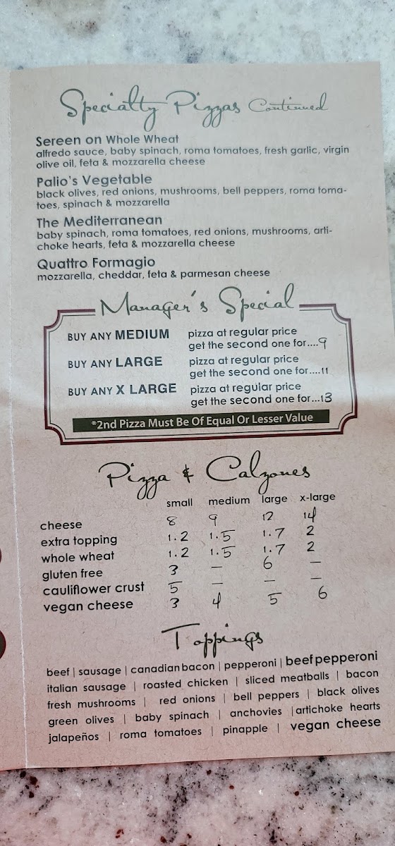 Menu Palios Pizza Cafe Of Little Elm-10